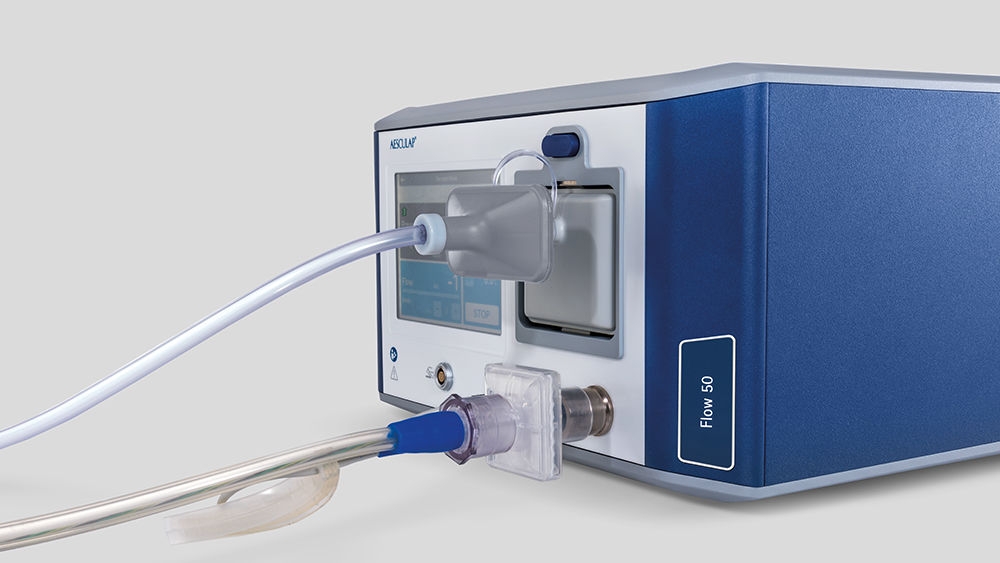 Insufflatore Flow 50 per procedure a cielo aperto e laparoscopiche