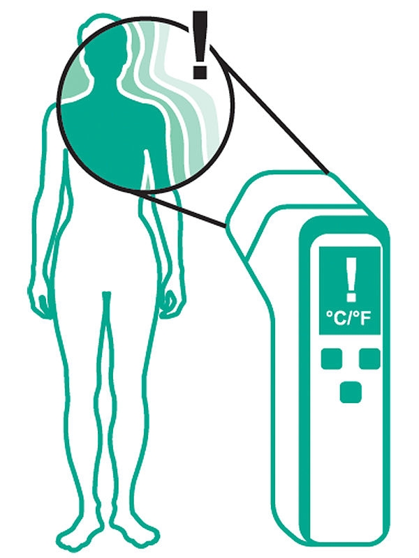 Person icon with a thermometer suggesting severe systemic infection.