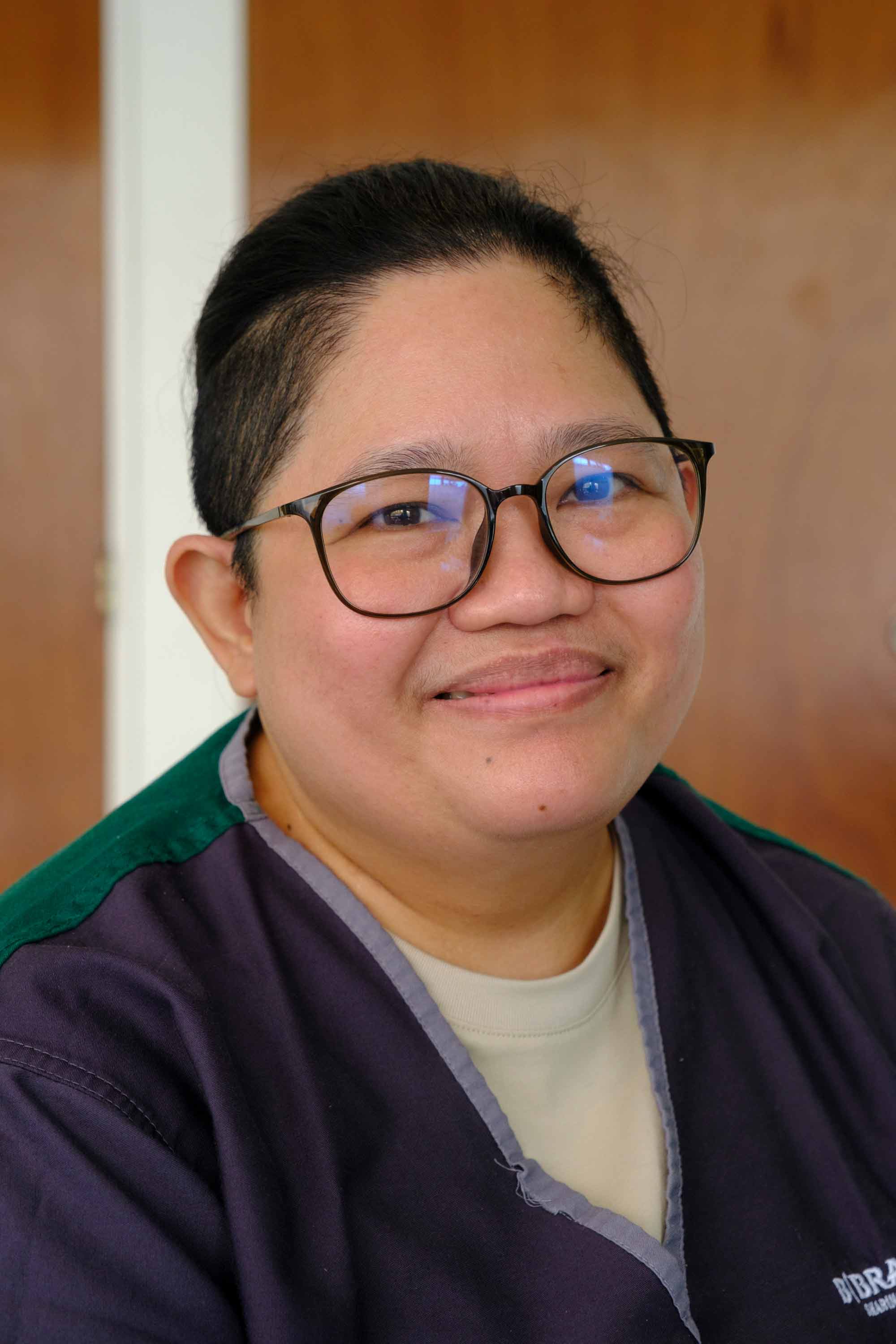A portrait from Bernadette Libunao, head nurse, B. Braun renal care center, Manila, Philippines