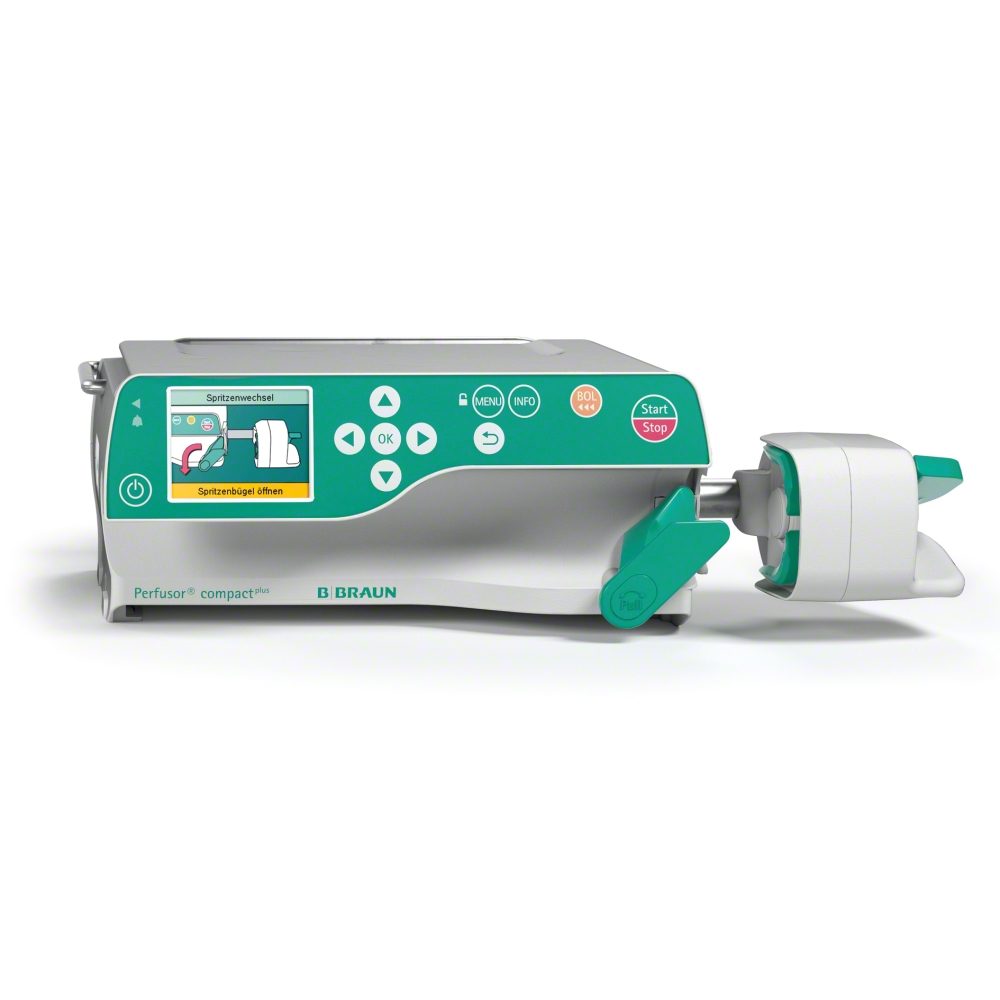 Syringe infusion pump - simple, safe and robust